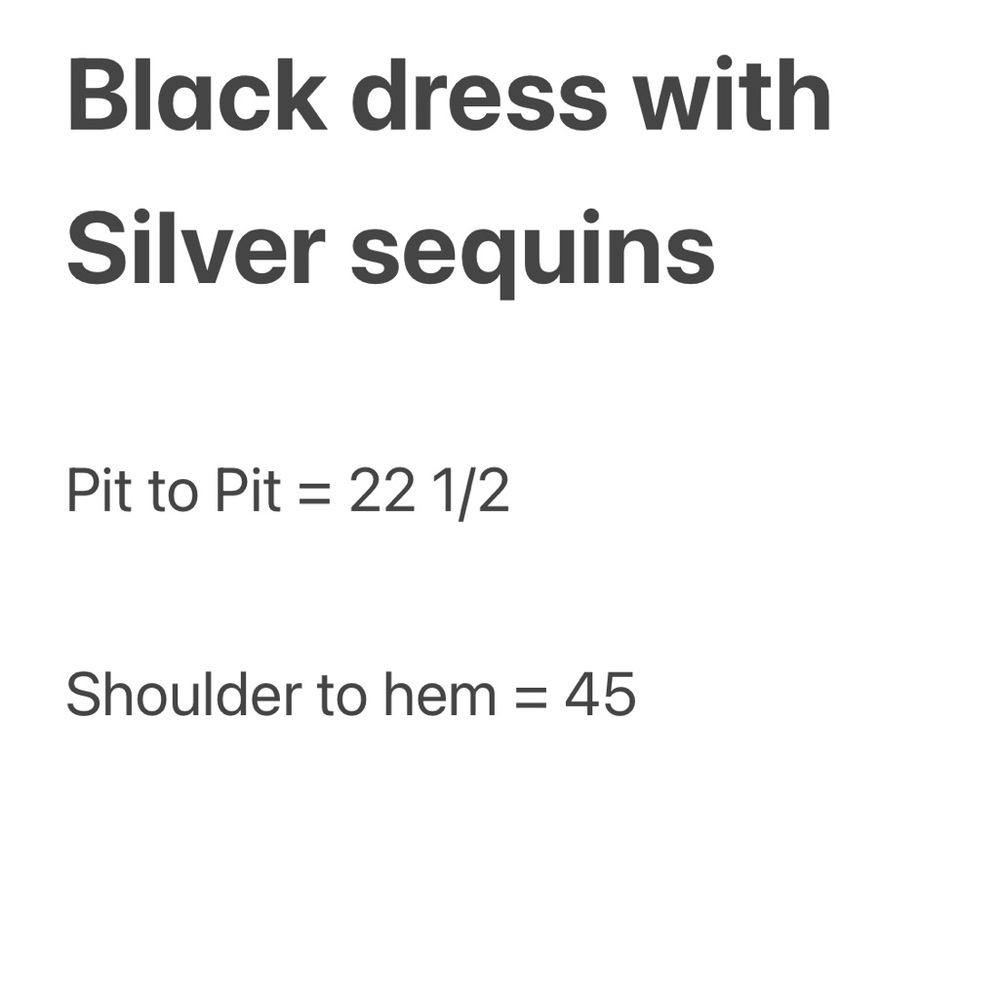Reba Black and Silver 3/4 Sleeve Midi Sweater Dress - Picture 6 of 8